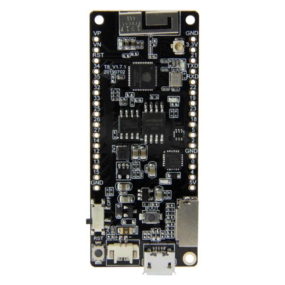 Лилиго®TTGO T8 V1.7.1 ESP32 4 Мб PSRAM TF карта 3D антенна WiFi модуль Bluetooth WROVER Micropython|micropython| |