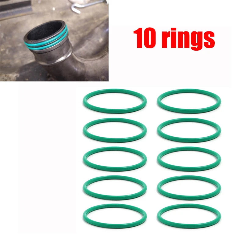 Комплект из 10 шт. мотоцикл нержавеющей стали выпускной коллектор уплотнительное