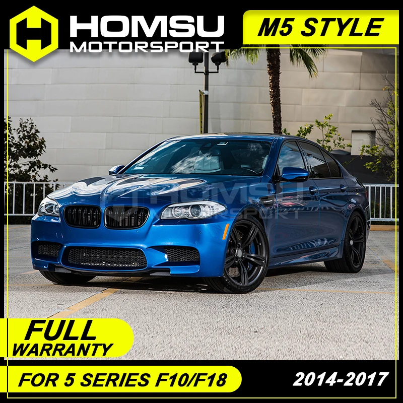Комплект кузова F10 F18 5 Series M5 неокрашенный передний бампер переднее крыло боковые
