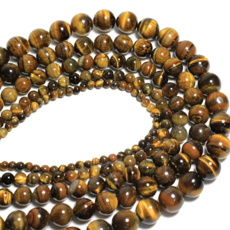 

Natural Round Dream Tiger Eye Bead for Jewelry Making Loose Beads DIY Bracelet Accessories 4/6/8/10 Mm