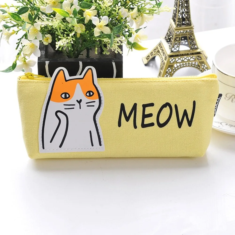 

Animal Pencil Case Fabric School Supplies Stationery Gift School Cute Pencil Box Pencilcase Pencil Bag School Supply Tool