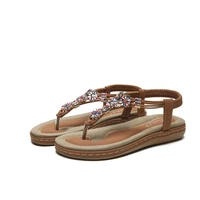 women summer sandals t strap flip flops thong sandals designer elastic band ladies shoes 200 002