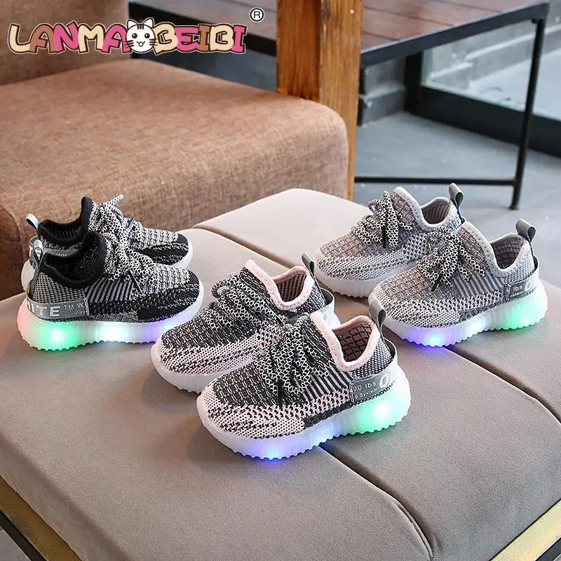 

Детская спортивная обувь, повседневная обувь для мальчиков и девочек, обувь для малышей, новинка 2021, спортивные детские кроссовки, размер ...