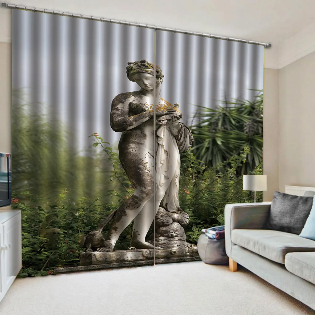 blackout curtains Beauty art living room bedroom Hotel home goods Custom size | Дом и сад