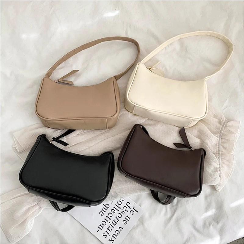 

Retro Totes Bags For Women 2020 Trendy Vintage Handbag Female Small Subaxillary Bags Casual Retro Mini Shoulder Bag