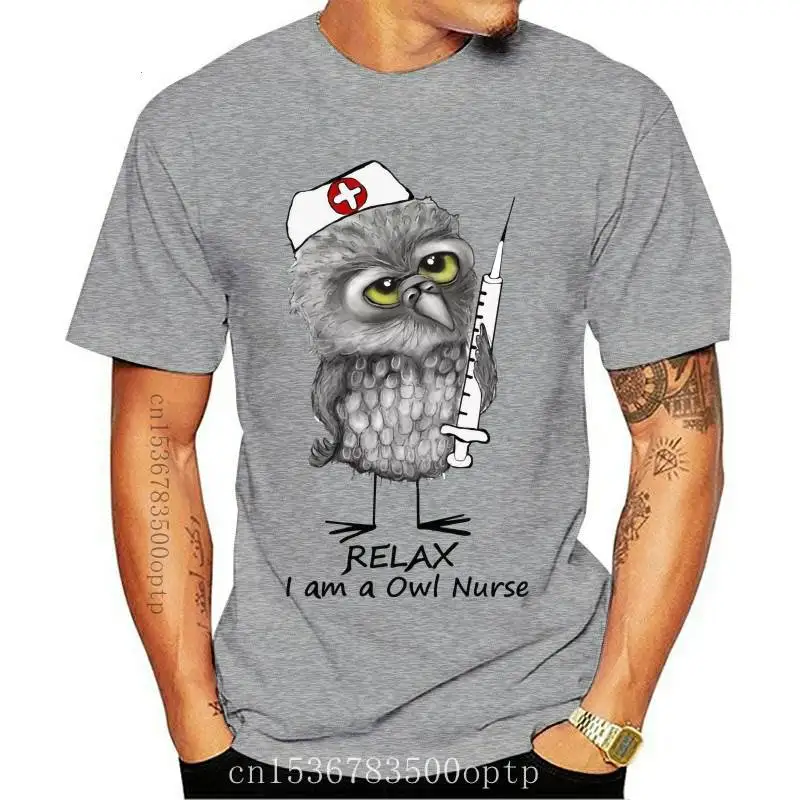 

New Keep calm i'm a cute nurse Print T-Shirt 2021 Summer Popular Women T-shirt Cute Casual Tops Funny Cartoon Design Woman Tees