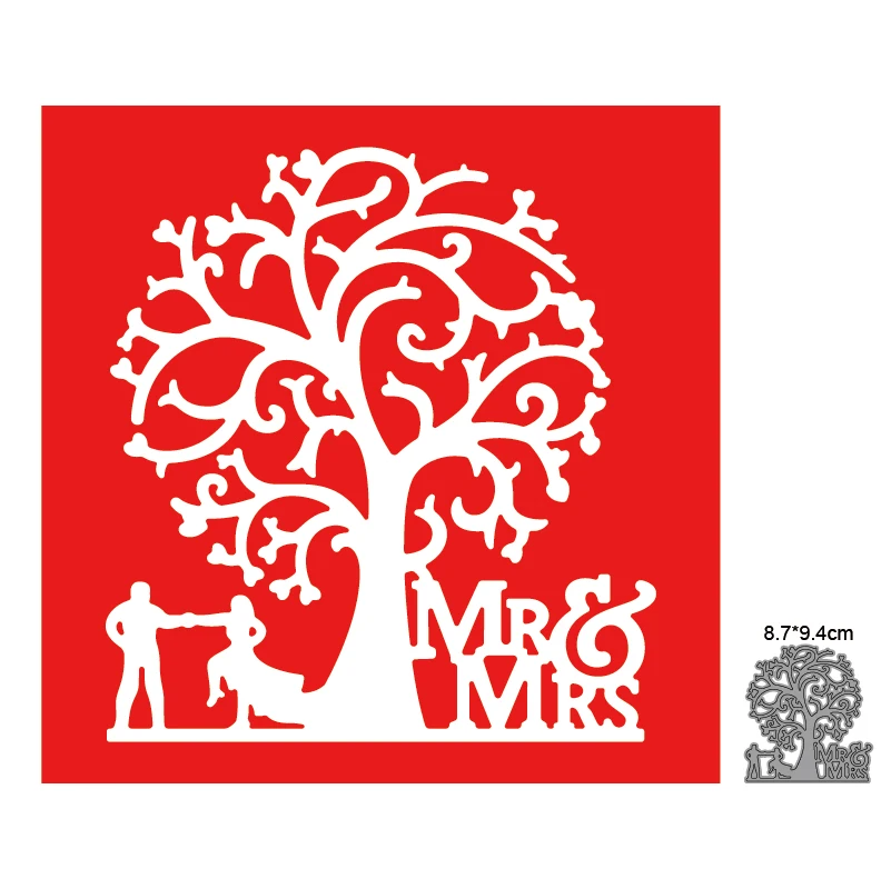 

Metal Cutting Dies die cut Couple wedding Decoration DIY Scrapbooking dies Paper Craft Knife Mould Blade Punch Stencils dies