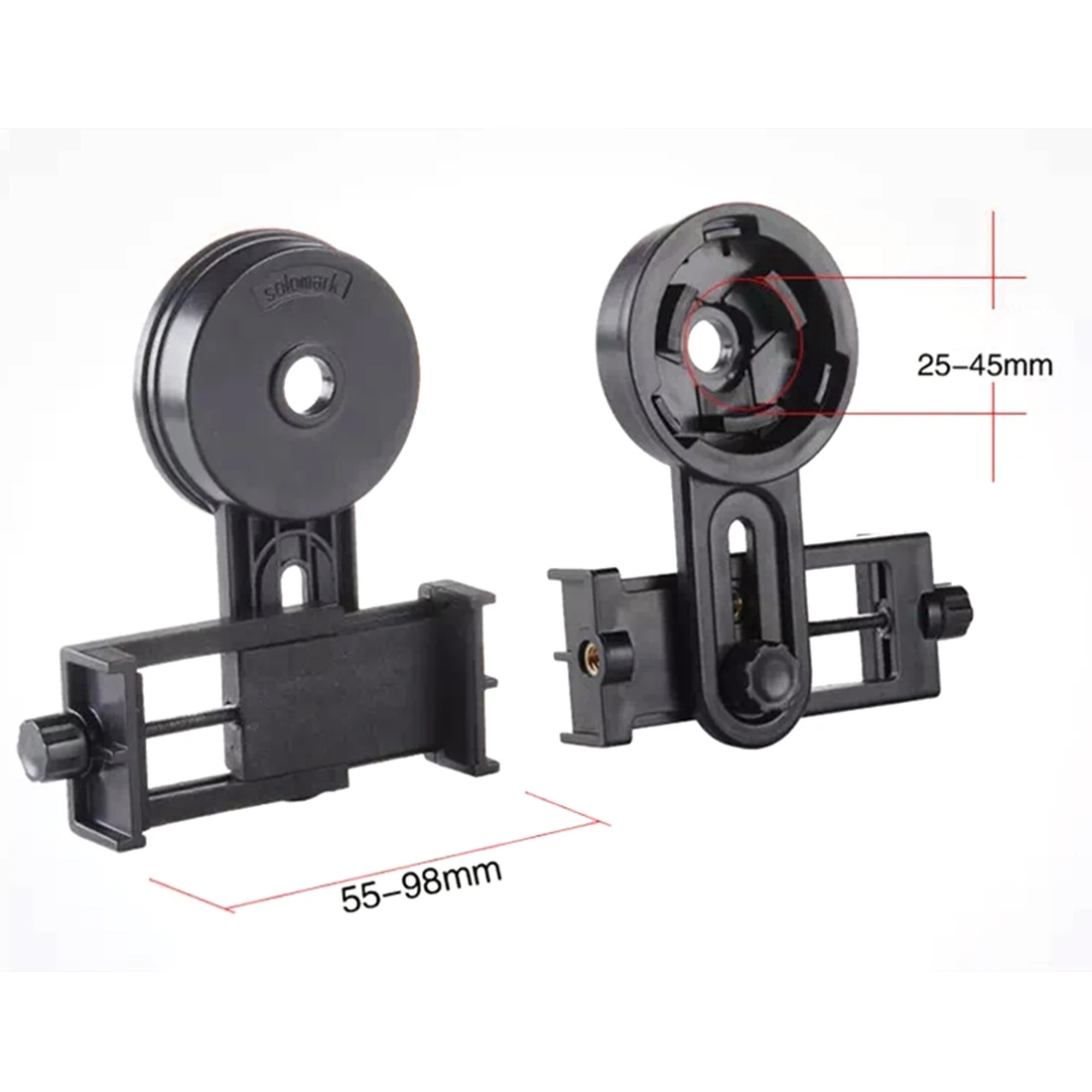 Универсальный мобильный телефон клип кронштейн подключен к бинокуляры