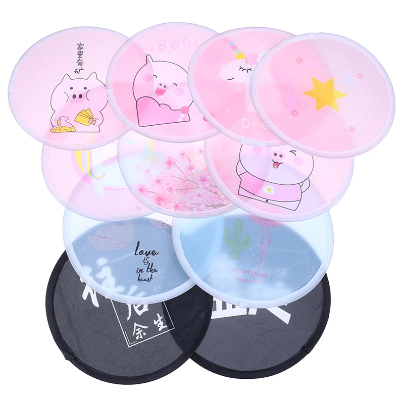 Высококачественный портативный мини-вентилятор из полиэстера с Круглым Диском