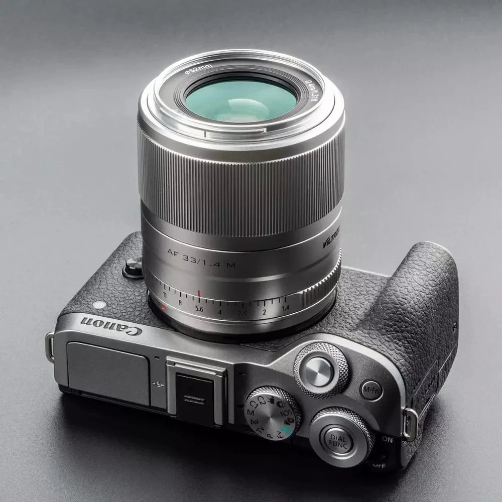 Viltrox 33 мм f1.4 STM EF-M крепление Авто фокус APS-C Prime объектив для камер Canon EOS M M5 M6 Mark II M100