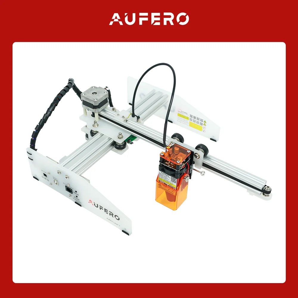 

Aufero Portable Mini Lightweight CNC Laser Engraving Machine Wood Router Handheld DIY Laser Engraver for Marking Lettering