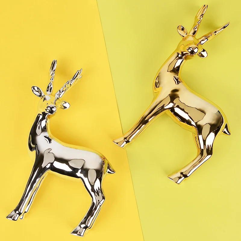 Украшение в виде оленя украшение для стола гостиной дома современное