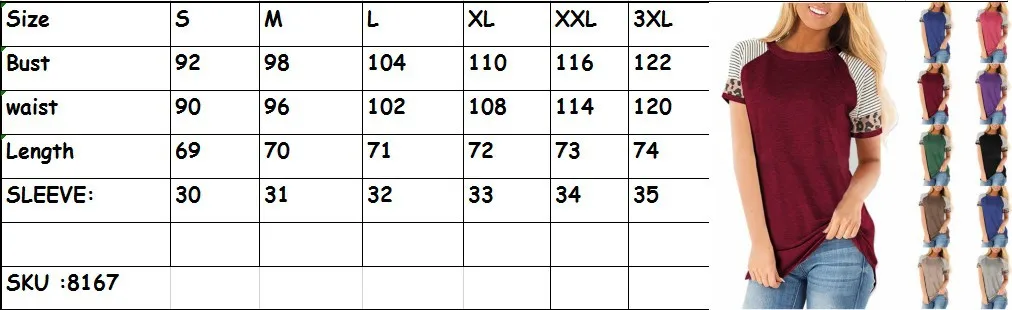 Женские футболки с вышивкой полосатые топы рисунком Leoard новинка 2020 модные