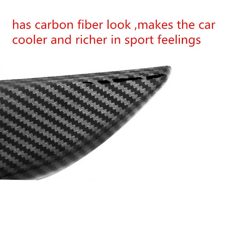 

For Toyota Rav4 2019-2020 Carbon Fiber Rear Seat Air Vent Cover Trim Accessories