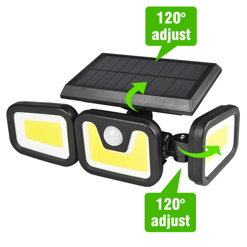 Светильник на солнечной батарее уличный солнечный светильник с датчиком
