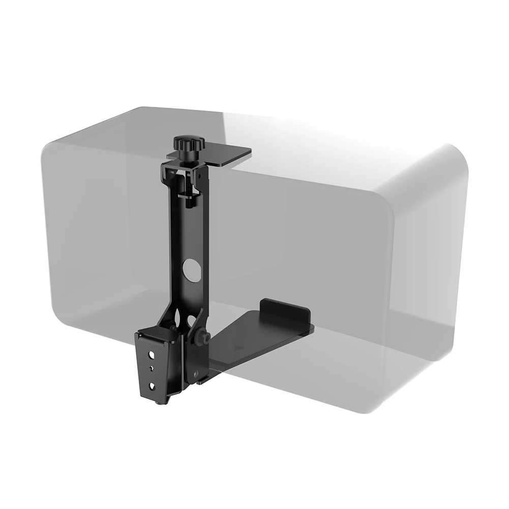 

Wall Mount Fixed Heavy Duty Sturdy Speaker Bracket Storage Accessories Rotatable Rack Easy Install Black Metal For SONOS FIVE
