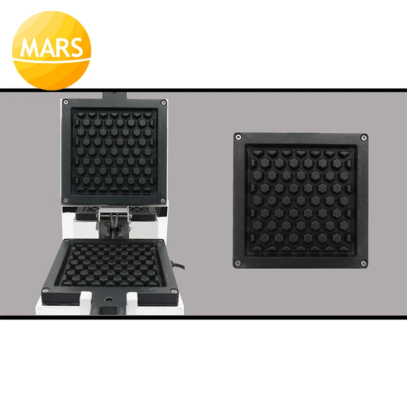 Коммерческое использование вафельница с Сотами для булочек вафель торта на