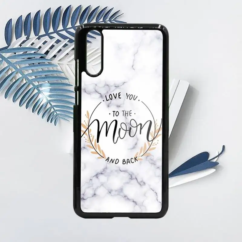 

Marble Letter Phone Case For Samsung galaxy S note 8 9 20 10 e lite2019 plus pro ultra Hard PC