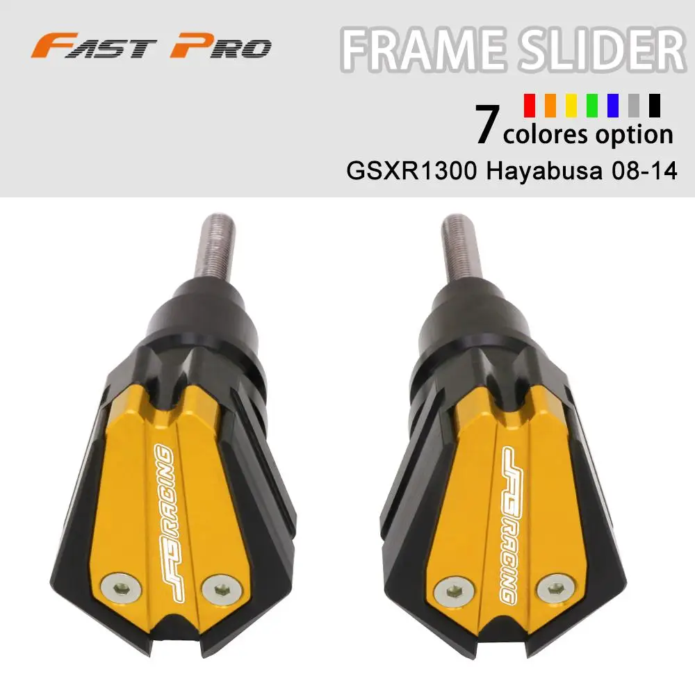 

CNC Motorcycle Anti Crash Pad Frame Slider Falling Protector Protection Guard For SUZUKI GSXR1300 GSXR 1300 Hayabusa 2008-2014