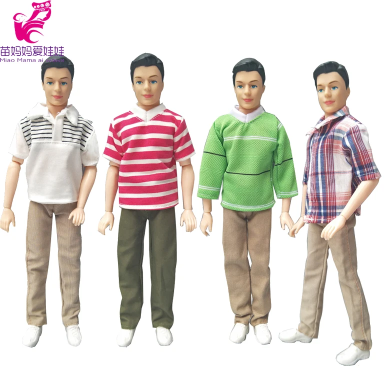 Костюм наряд повседневная одежда рубашка и брюки для куклы Барби мальчика Кена
