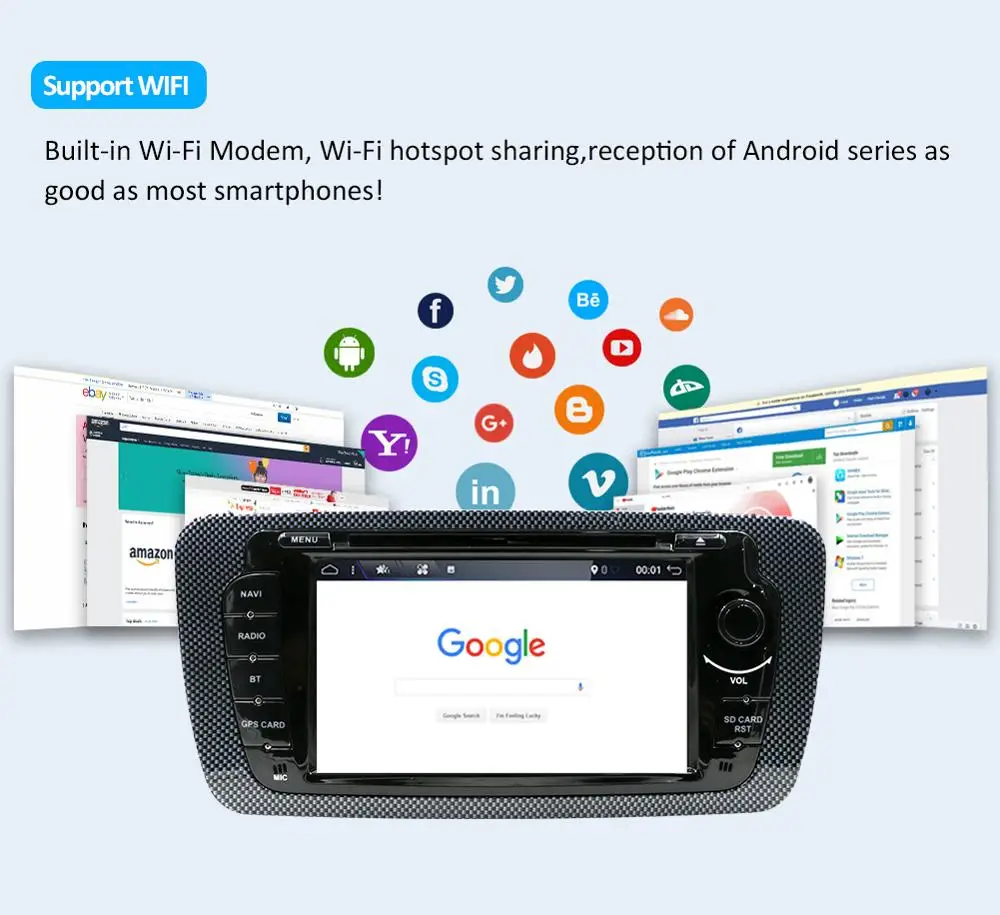 Автомагнитола Bosion 2 Din Android 10 0 мультимедийный видеоплеер с GPS навигацией для Seat Ibiza