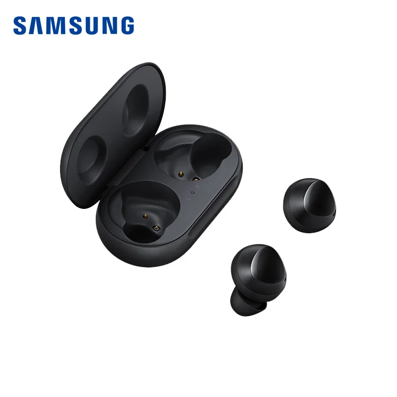 Black Оригинальная беспроводная гарнитура samsung Galaxy Buds с высококачественным звуком, защищающая от воды, Спортивные Bluetooth наушники для samsung S10 - Цвет: Black