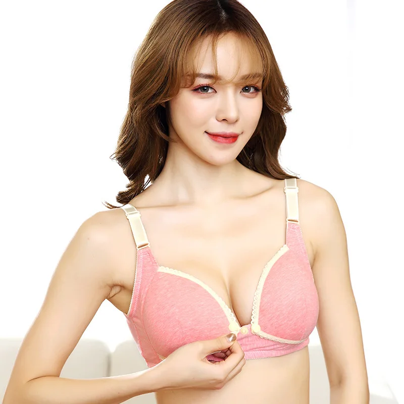 Бюстгальтер для кормящих матерей нижнее белье грудного вскармливания чистый