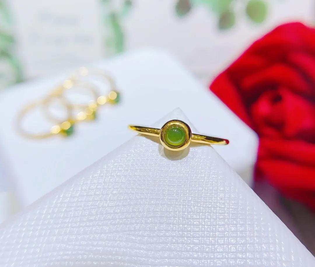 Кольцо из чистого золота 999 пробы с блестящим сердцем 2020 | Украшения и аксессуары