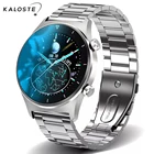 Мужские Водонепроницаемые Смарт-часы с сенсорным экраном 2021 дюйма и Bluetooth 1,28