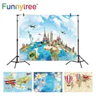 Funnytree фон путешествия всемирно известная архитектура любовь свадьба фон день Святого Валентина Фотография Студия Винил