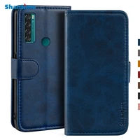 case for tcl 20 se case magnetic wallet leather cover for tcl 20 se stand coque phone cases