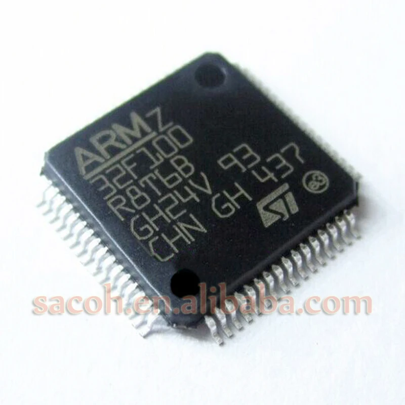 Новый 32-битный микроконтроллер 2 шт./лот оригинальный STM32F100R8T6B STM32F100R8T6 или STM32F100R8T7B