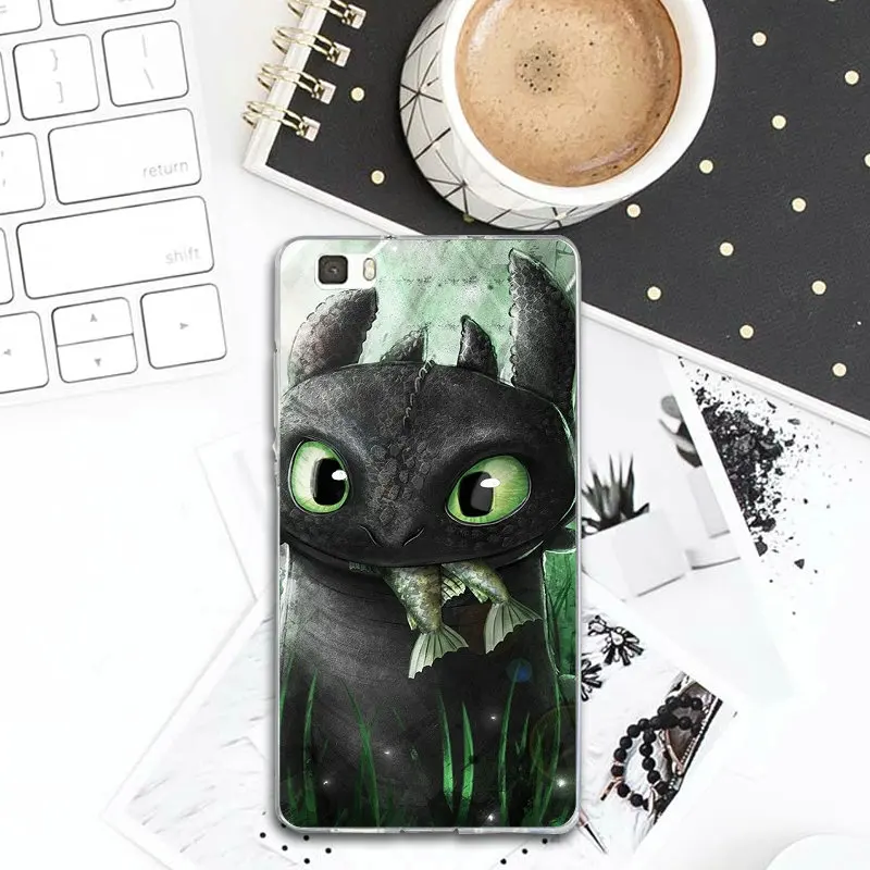 Мягкий чехол для Huawei Honor 4C 5A 5C 5X6 6C 7 7A 7C 8 8C 8S 9i V8 V10 Lite рro как Беззубик приручить