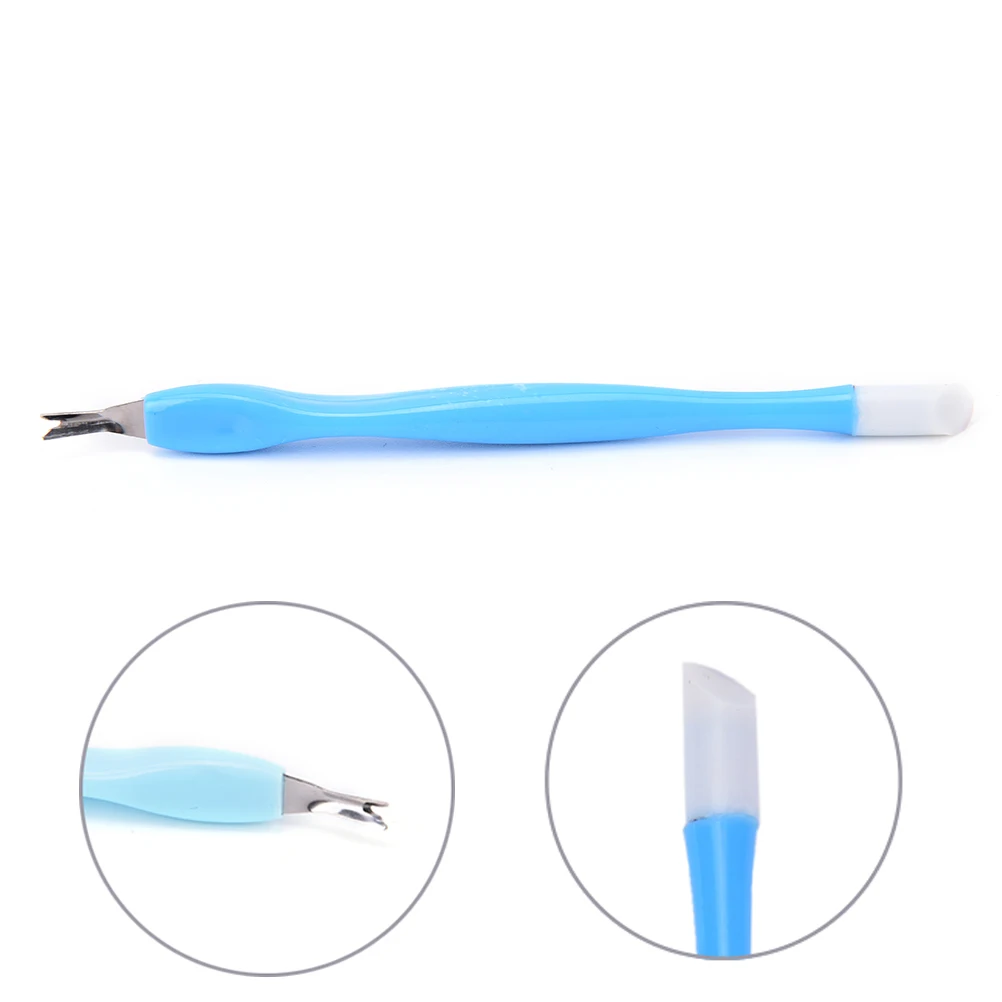 1 шт. чистые ногти удаляет мертвую кожу столовая ложка вилка 2 способа ногтей ног