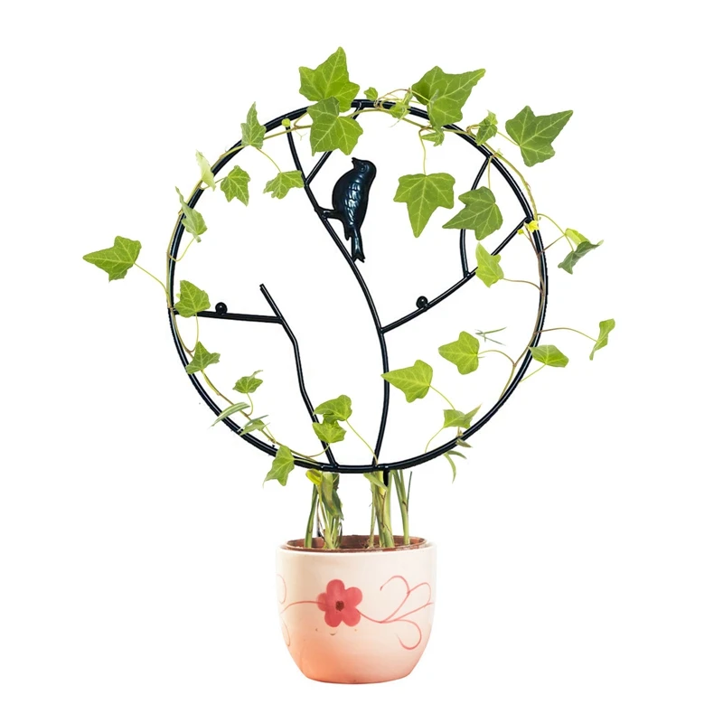 Садовая мини-решетка для альпинизма растений цветов овощей розы ротанга сердца