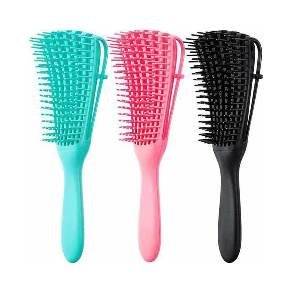 

Scalp Massage Hair Brush Detangling Wet Hair Comb For Curly Wet Dry Oil Thick Hair Ergonomic Design Tangle Comb Hairbrush