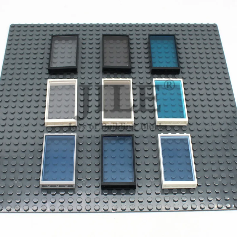 Дверная рама Moc для французских окон 1x4x6 60956 57895 сделай сам набор строительных