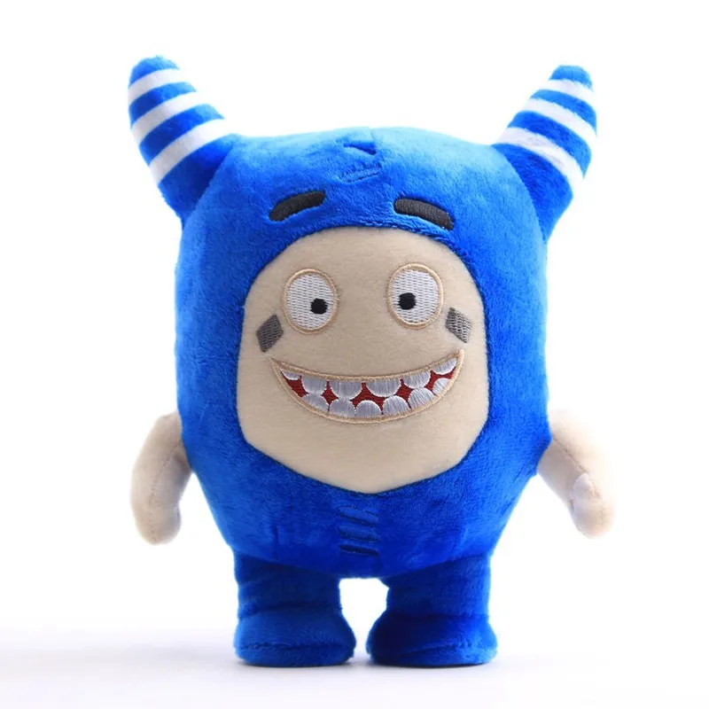 Мягкая набивная кукла Oddbods 23 см аниме плюшевая игрушка с сокровищами солдатиков