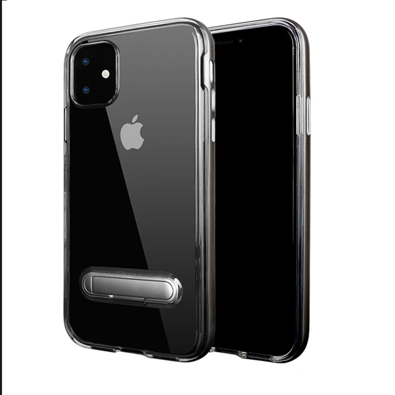 Кристальные гибридные Чехлы для сотовых телефонов SGP Spigen с ПК подставкой iPhone 12 mini