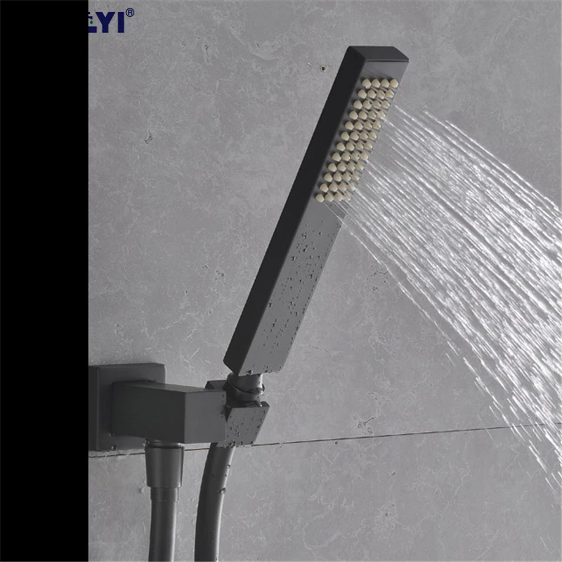 Латунный душевой набор с креплением Водопад для ванны смеситель 2 функциями