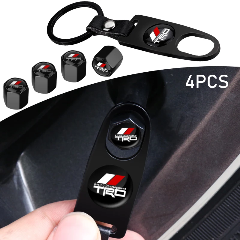 Крышка клапана автомобиля аксессуары для колес подходят Toyota TRD Avensis Auris Hilux Corolla Camry