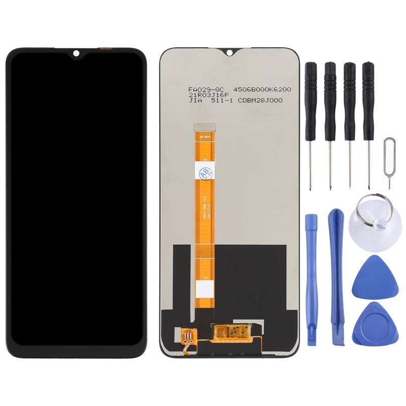 high quality lcd screen and digitizer full assembly for oppo realme narzo 20 rmx2193 free global shipping