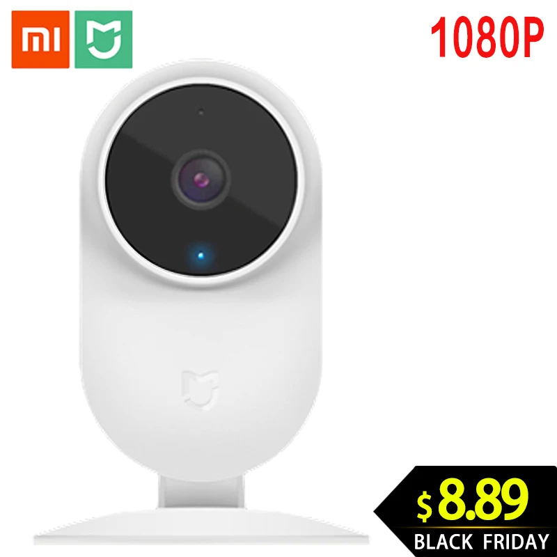 Оригинальная смарт-камера Xiaomi Mijia, IP Камера HD1080P, 2,4G, Wi-Fi, беспроводная, 130, широкоугольная, 10 м, с функцией ночного видения, интеллектуальная безопасность для mihome