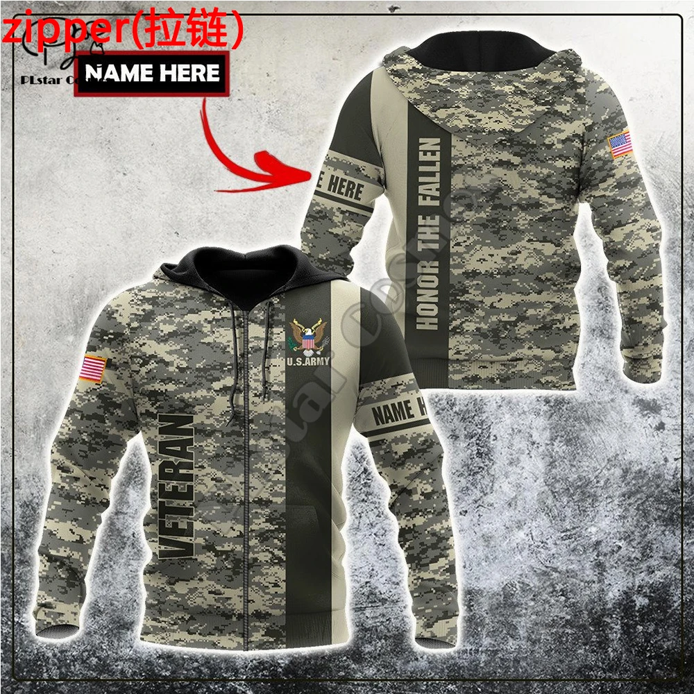 

PLstar Cosmos US Army Eagle Marine Military Camo Suit Veteran NewFashion 3DPrint Men/Women Streetwear Pullover Jacket Hoodies 12