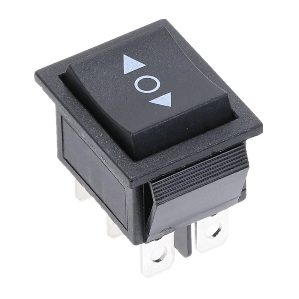 KCD2 Rocker Switch On-Off-On Power Switch 3 Position 6 Pins With Light 16A 250VAC/ 20A 125VAC - Цвет: Mon