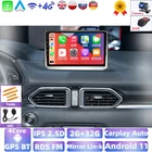 Автомагнитола 32 Гб ПЗУ, стереоприемник, экран для Mazda Cx-5 Cx5 2018 2019 Android 11, мультимедийный GPS-навигатор, головное устройство для Carplay