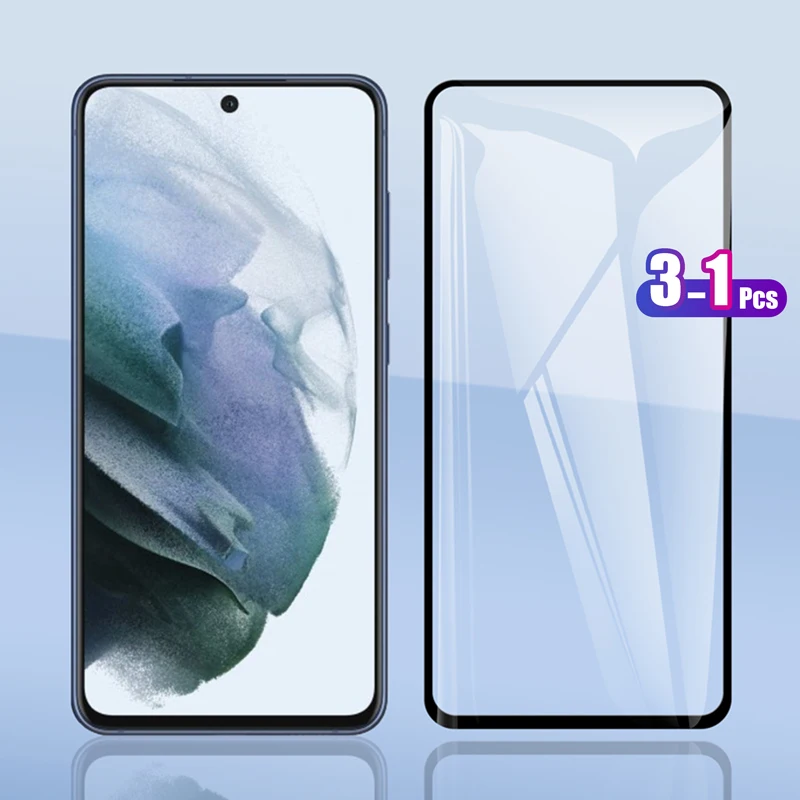 

For Samsung Galaxy S21 FE s21fe 6.4" Full Cover Tempered Glass Screen Protector Explosion-proof Protection Film