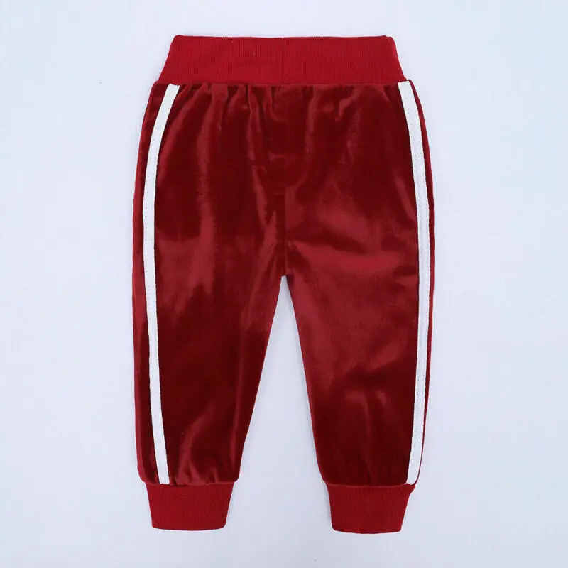 2 шт. осенне зимняя бархатная одежда с капюшоном для маленьких девочек|Комплекты