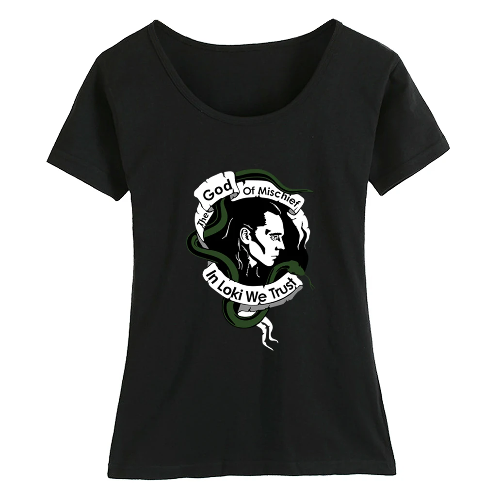 Женская хлопковая футболка с короткими рукавами летняя изображением короны Тора