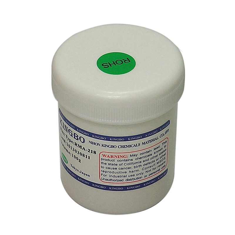 Амтеч Kingbo RMA 218 100 г этилированный Бесплатная паяльная сварочная паста для